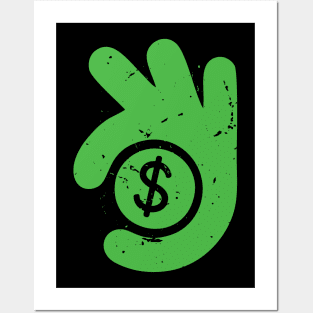 okey money Posters and Art